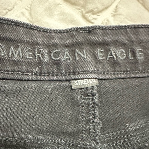 Disstressed BLACK SHORT - Picture 5 of 5